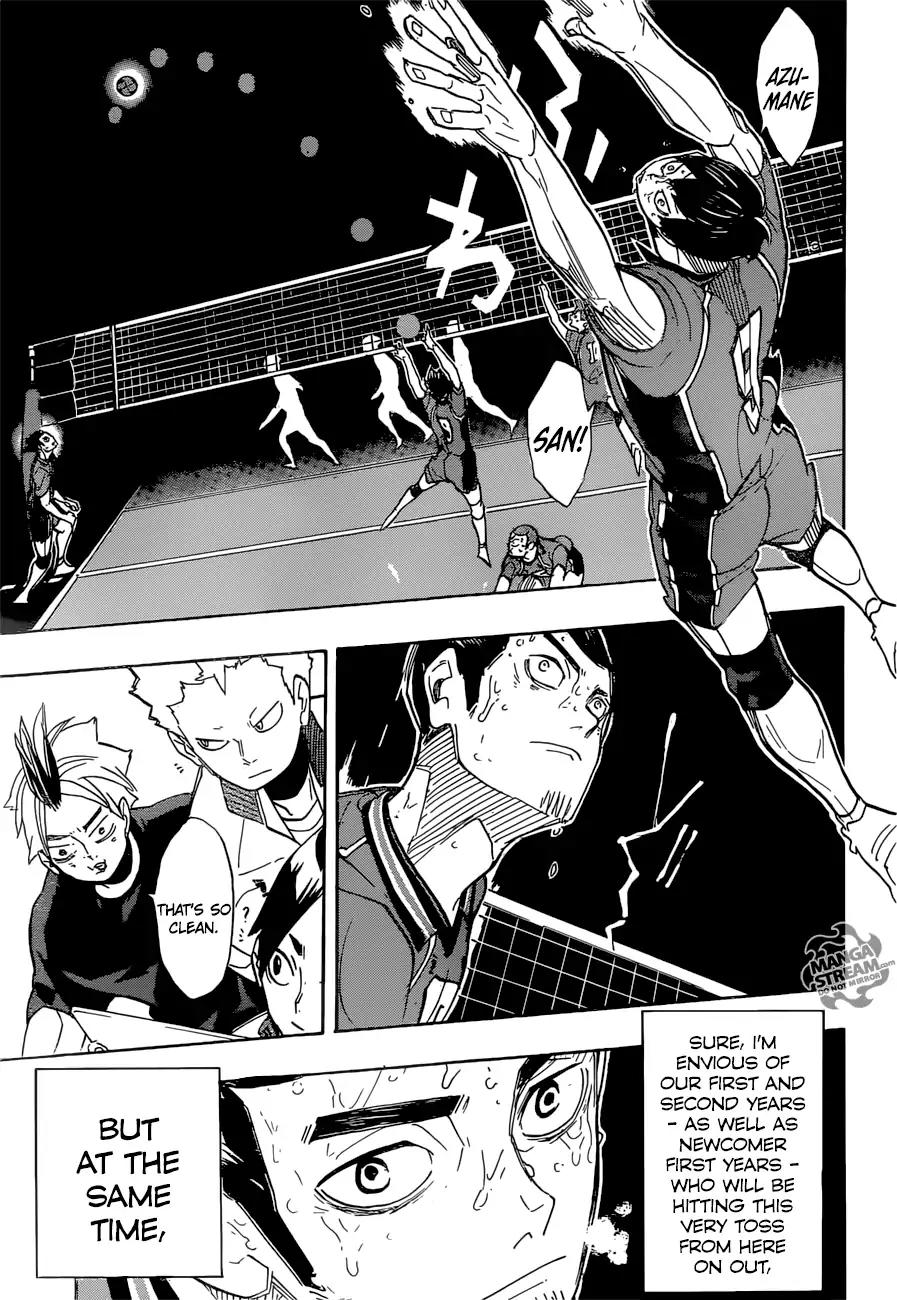 Haikyu!! Chapter 288 page 12 - Chapter 288: Infectious Voracity