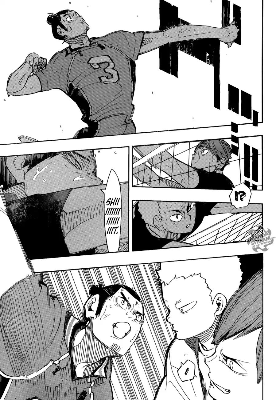 Haikyu!! Chapter 288 page 14 - Chapter 288: Infectious Voracity