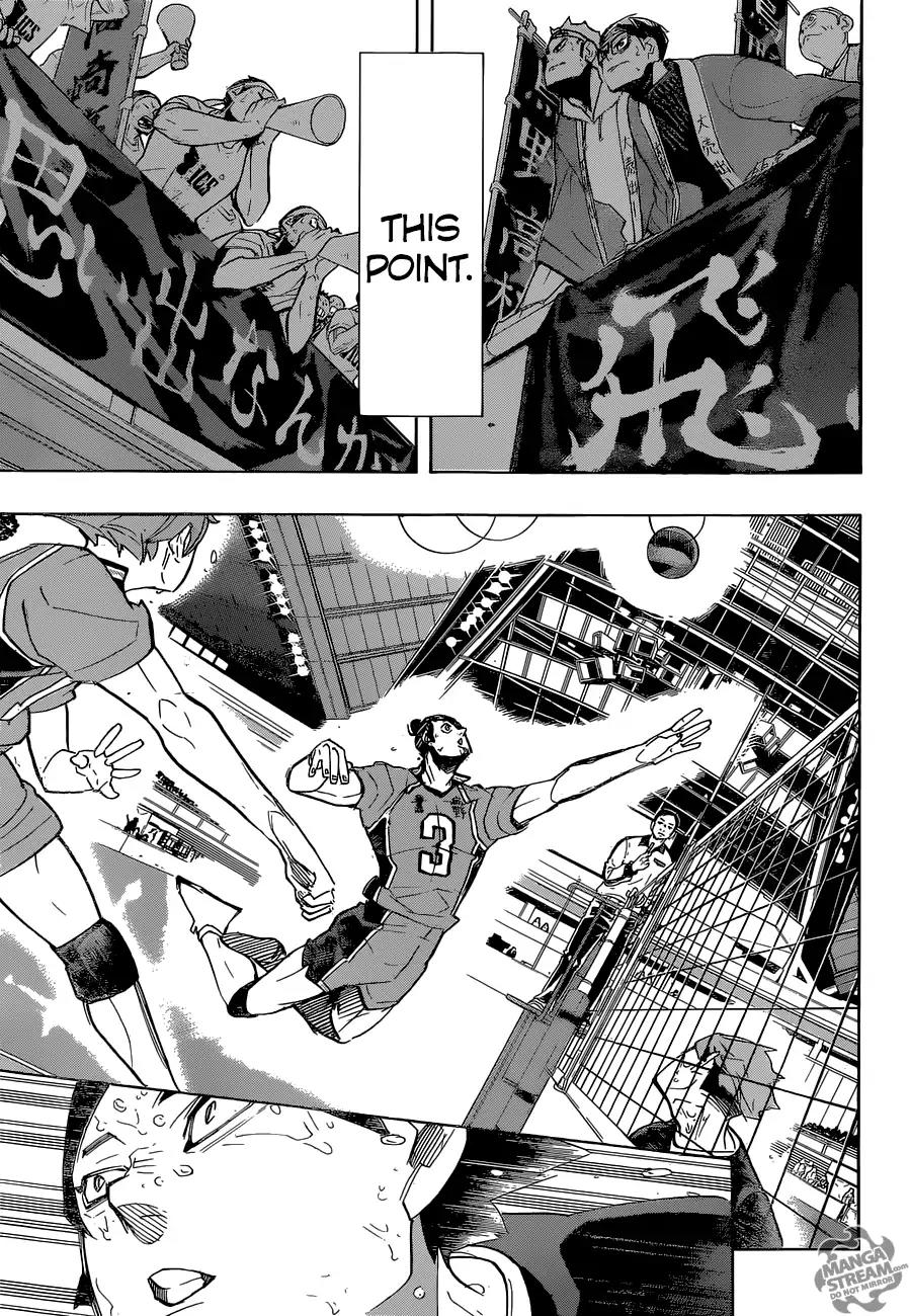 Haikyu!! Chapter 288 page 6 - Chapter 288: Infectious Voracity