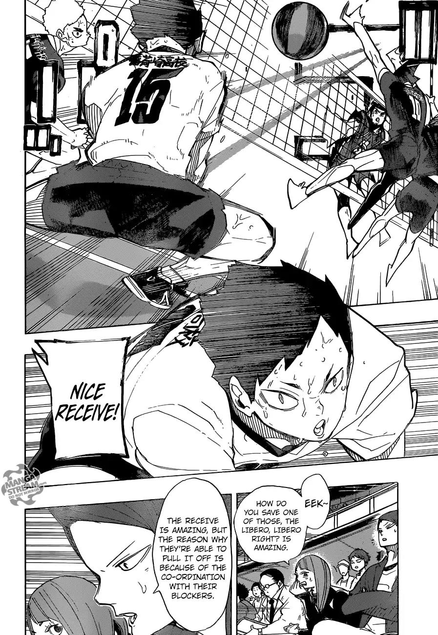 Haikyu!! Chapter 288 page 7 - Chapter 288: Infectious Voracity