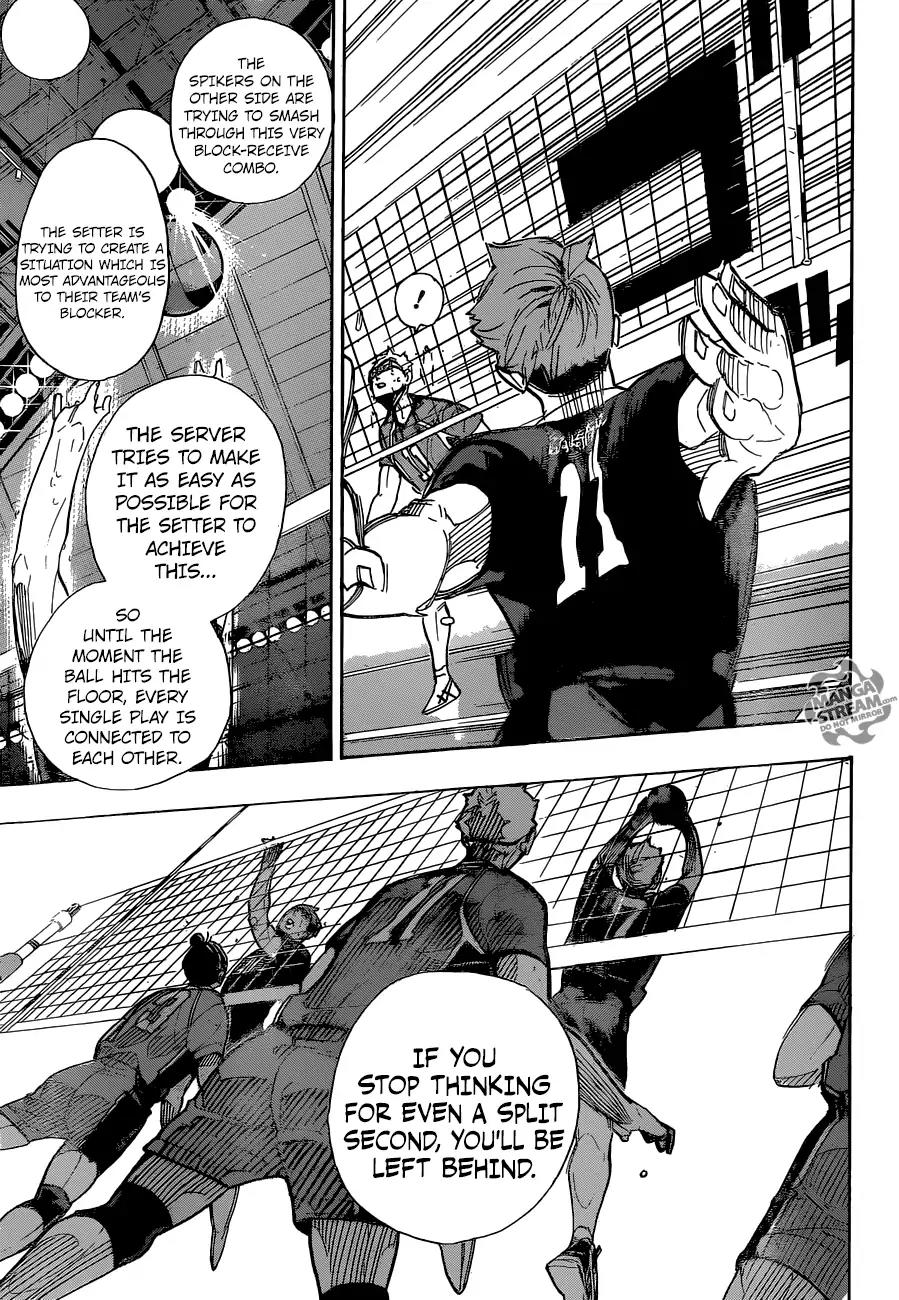 Haikyu!! Chapter 288 page 8 - Chapter 288: Infectious Voracity