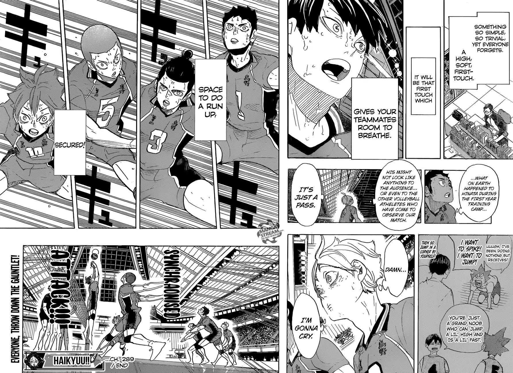 Haikyu!! Chapter 289 page 17 - Chapter 289: Fun 2