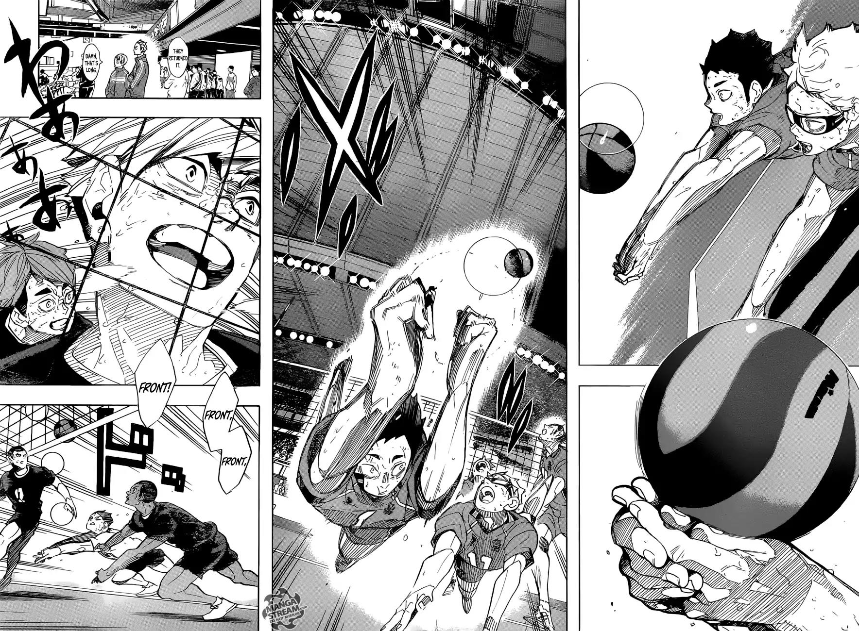 Haikyu!! Chapter 290 page 10 - Chapter 290: Monster's Banquet