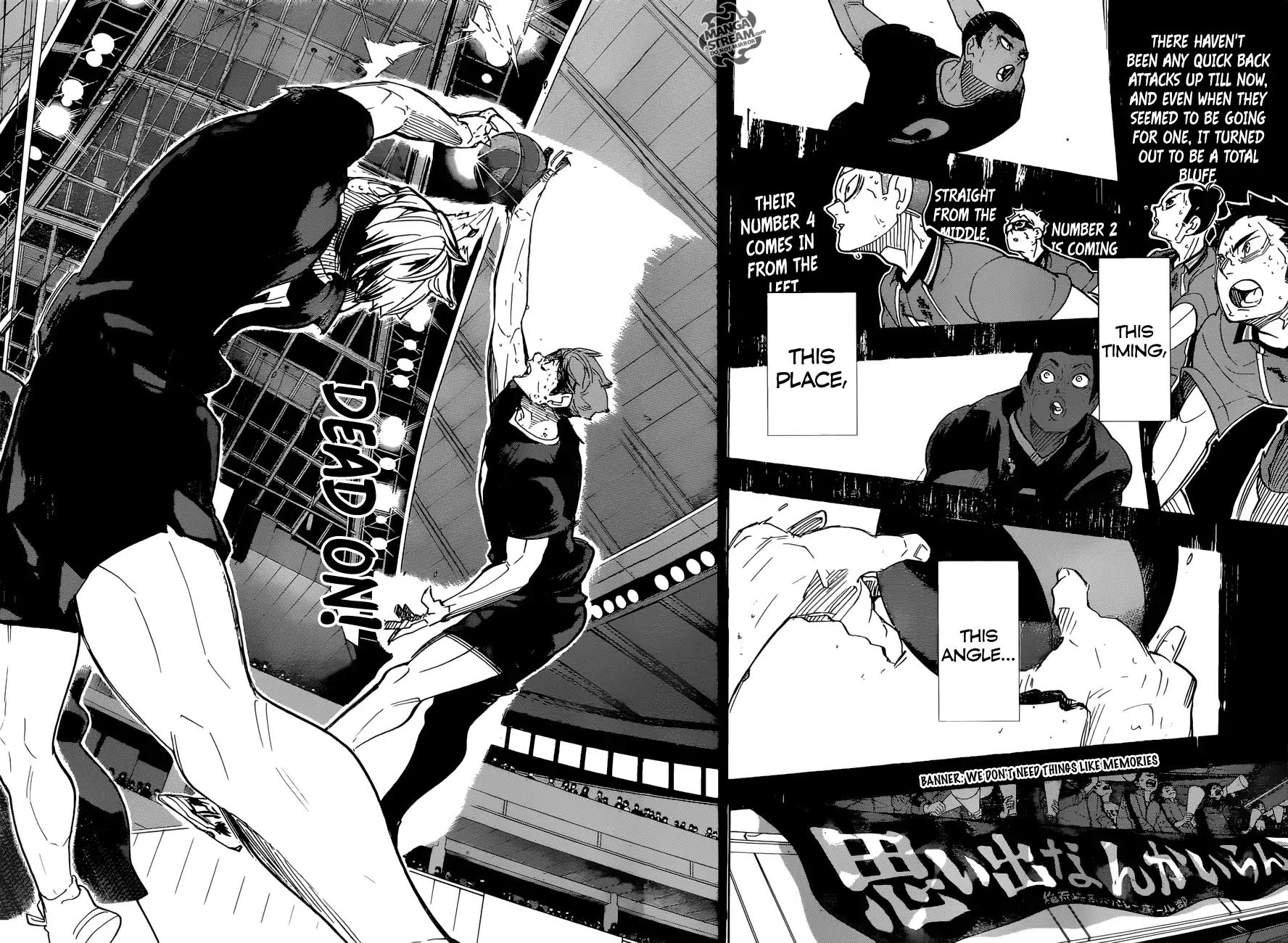 Haikyu!! Chapter 290 page 12 - Chapter 290: Monster's Banquet