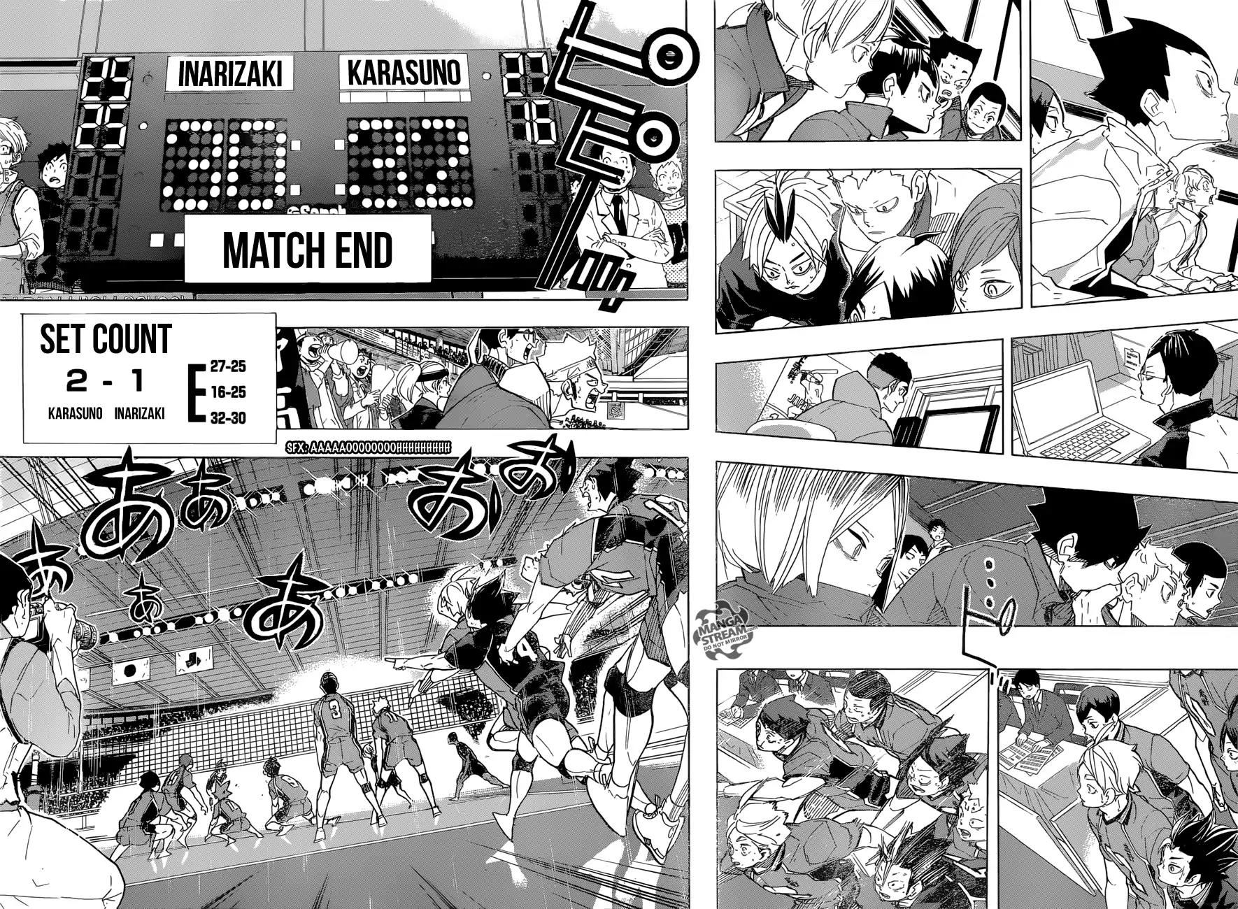 Haikyu!! Chapter 290 page 15 - Chapter 290: Monster's Banquet