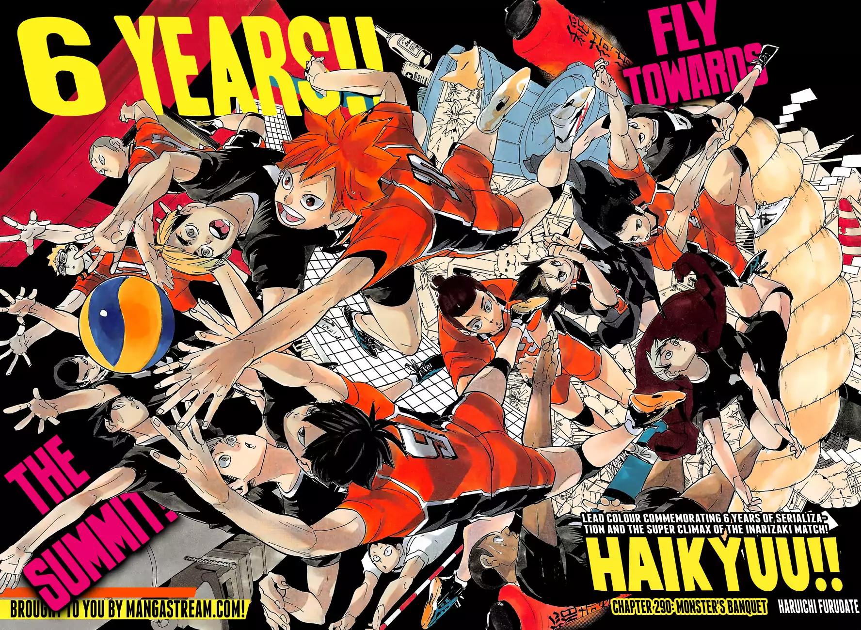 Haikyu!! Chapter 290 page 5 - Chapter 290: Monster's Banquet