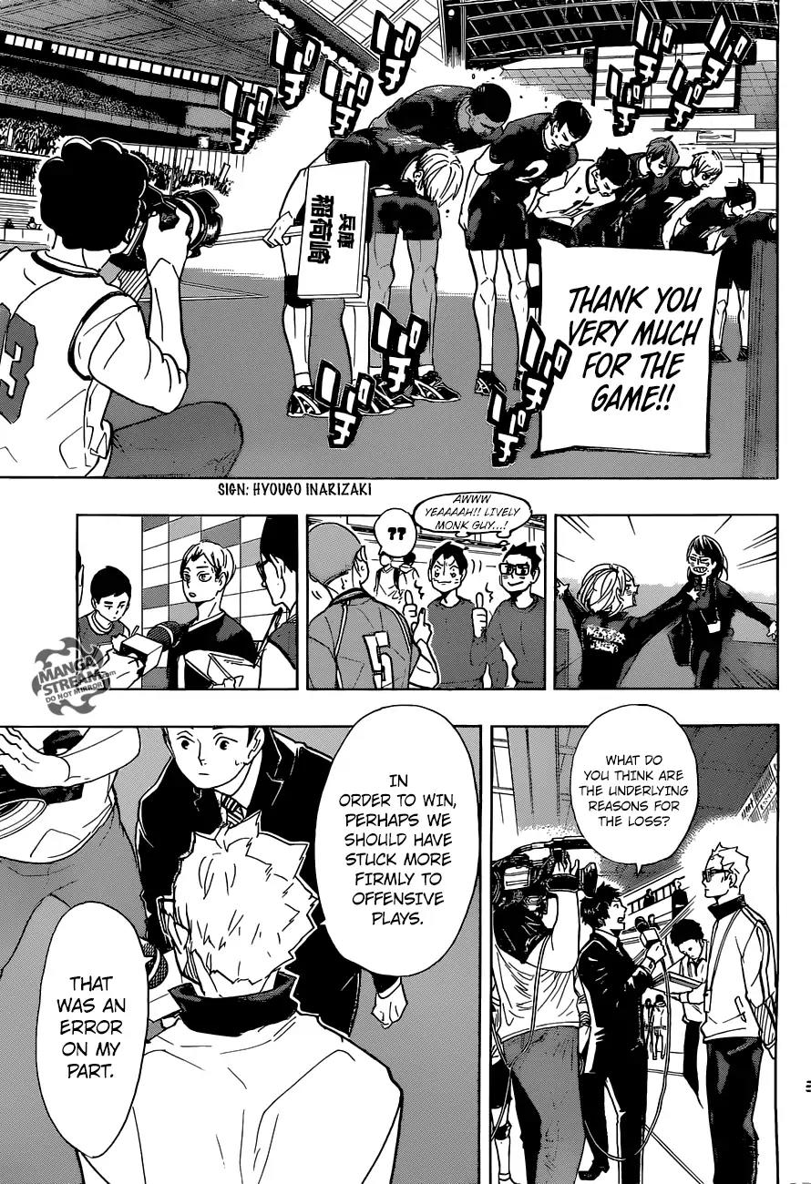 Haikyu!! Chapter 291 page 11 - Chapter 291: The Day Of Change