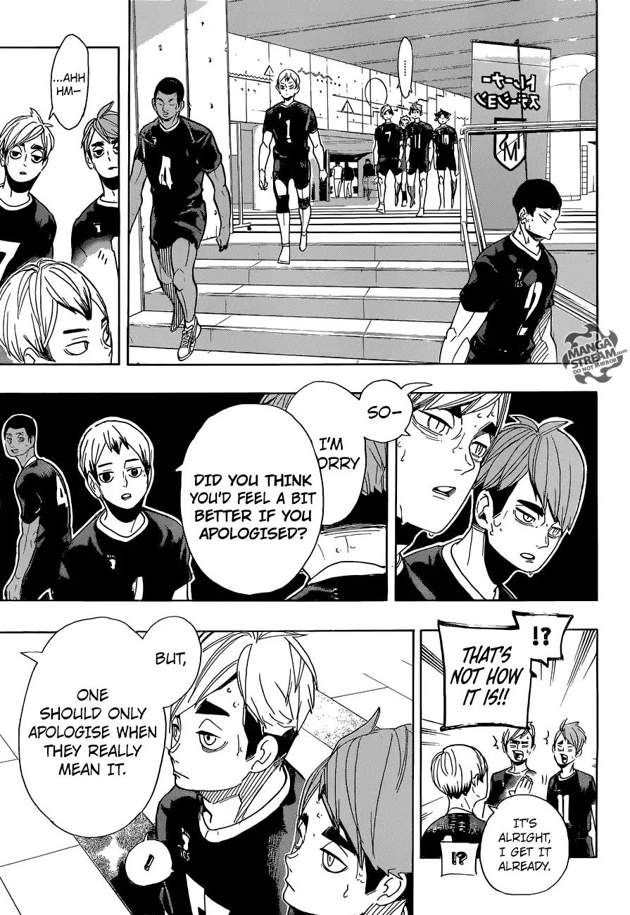 Haikyu!! Chapter 291 page 13 - Chapter 291: The Day Of Change