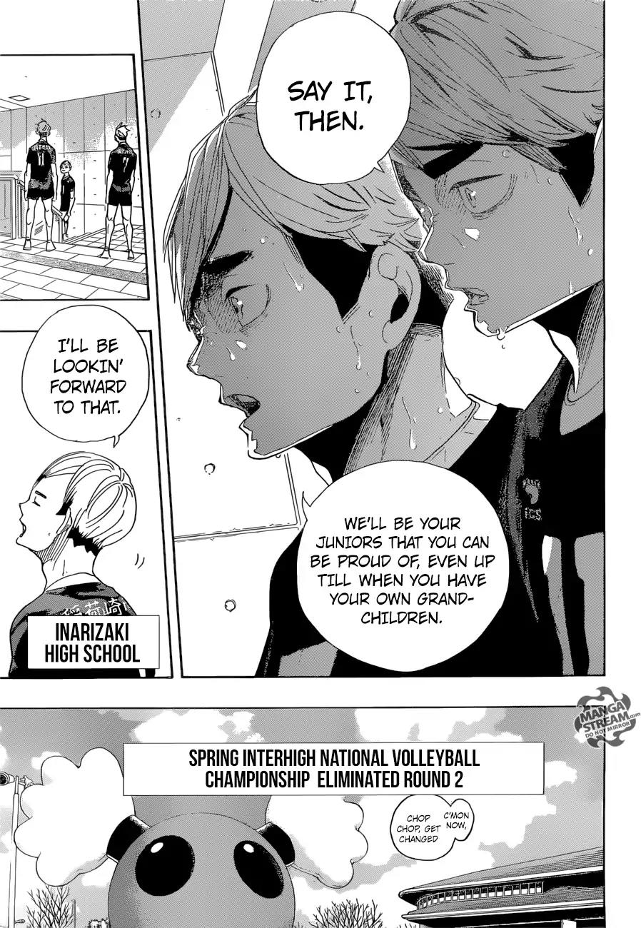 Haikyu!! Chapter 291 page 17 - Chapter 291: The Day Of Change