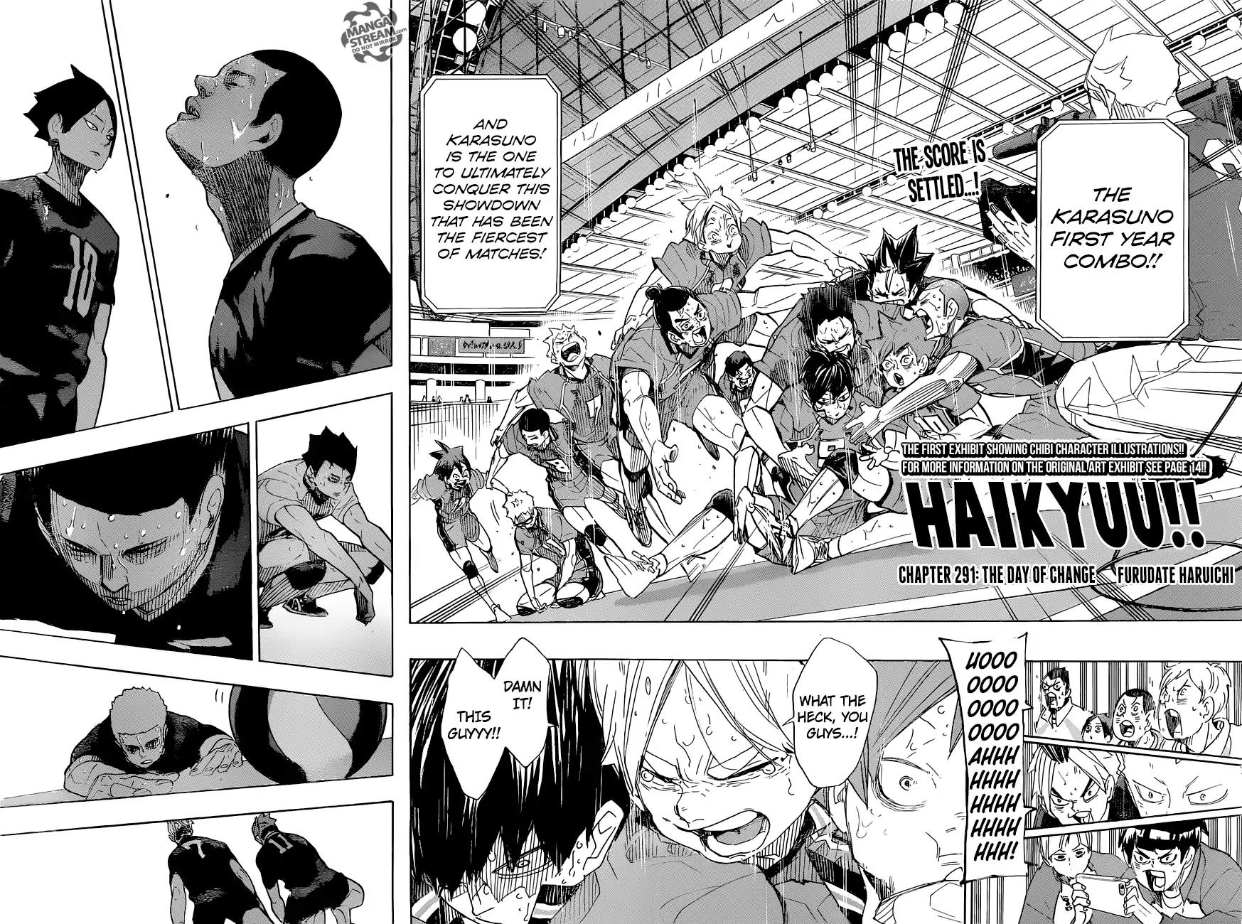 Haikyu!! Chapter 291 page 3 - Chapter 291: The Day Of Change