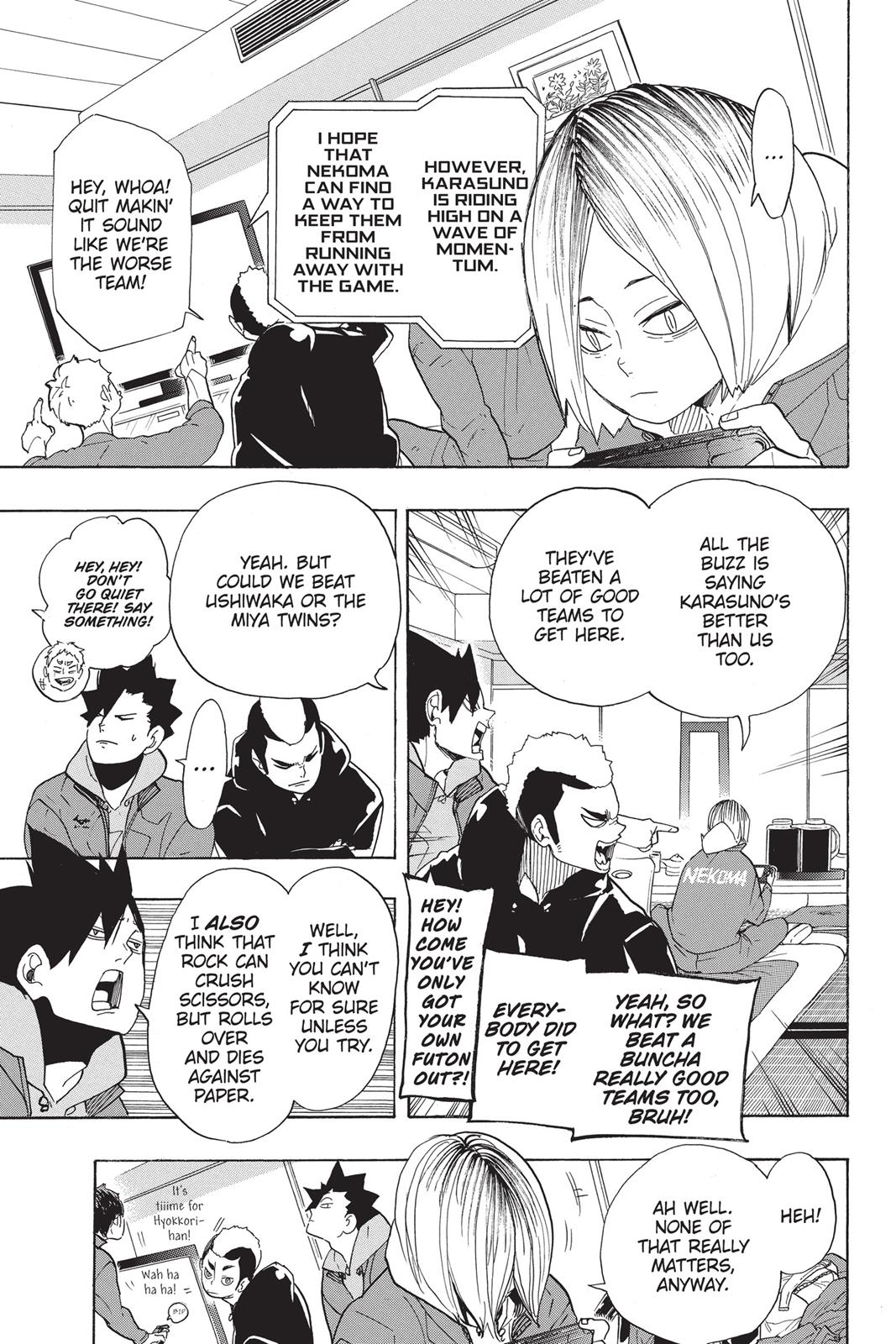 Haikyu!! Chapter 292 page 14 - Chapter 292