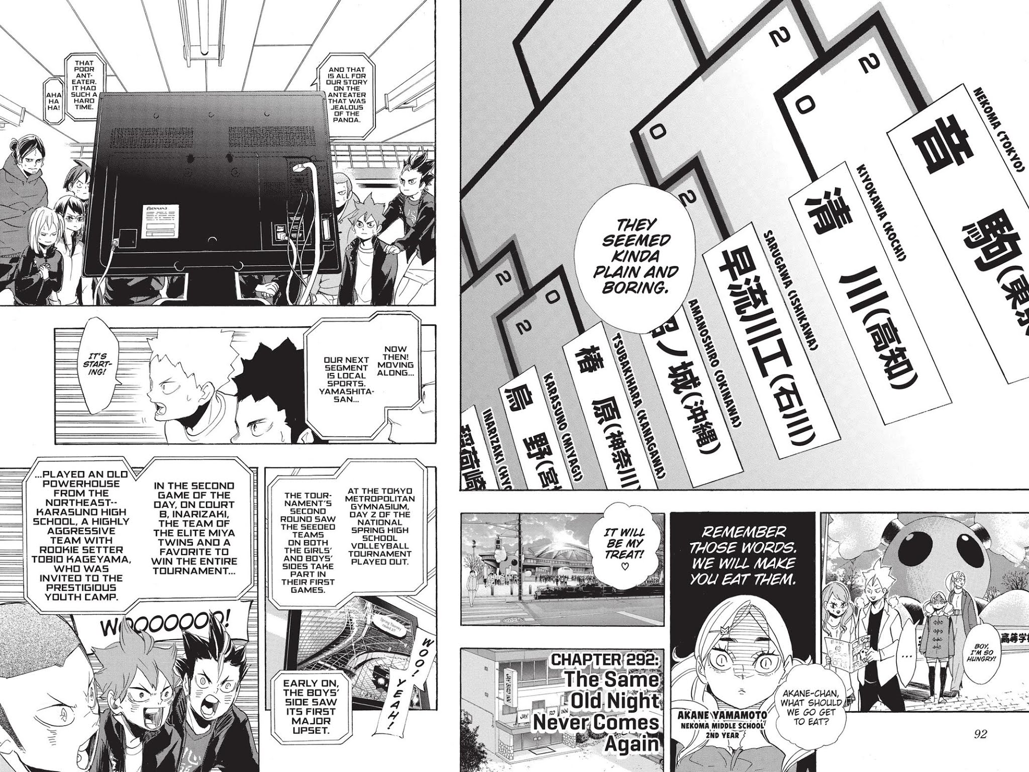 Haikyu!! Chapter 292 page 4 - Chapter 292