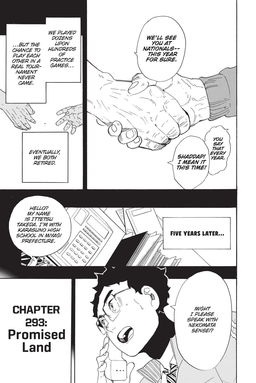 Haikyu!! Chapter 293 page 7 - Chapter 293