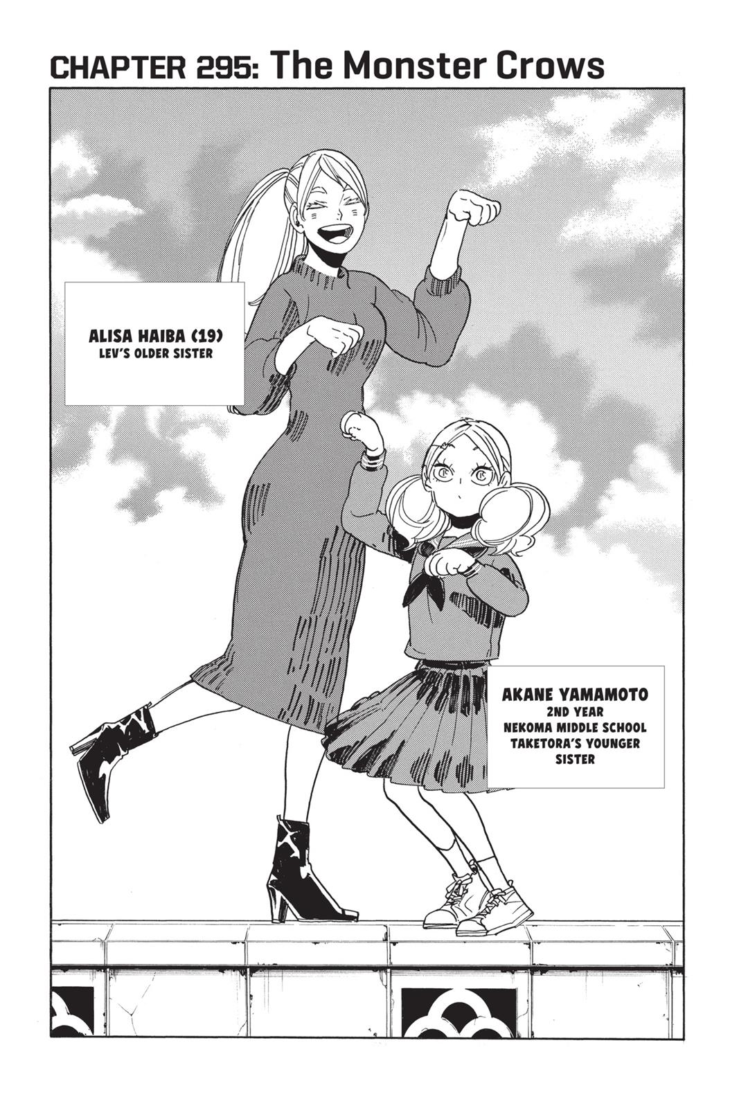 Haikyu!! Chapter 295 page 1 - Chapter 295