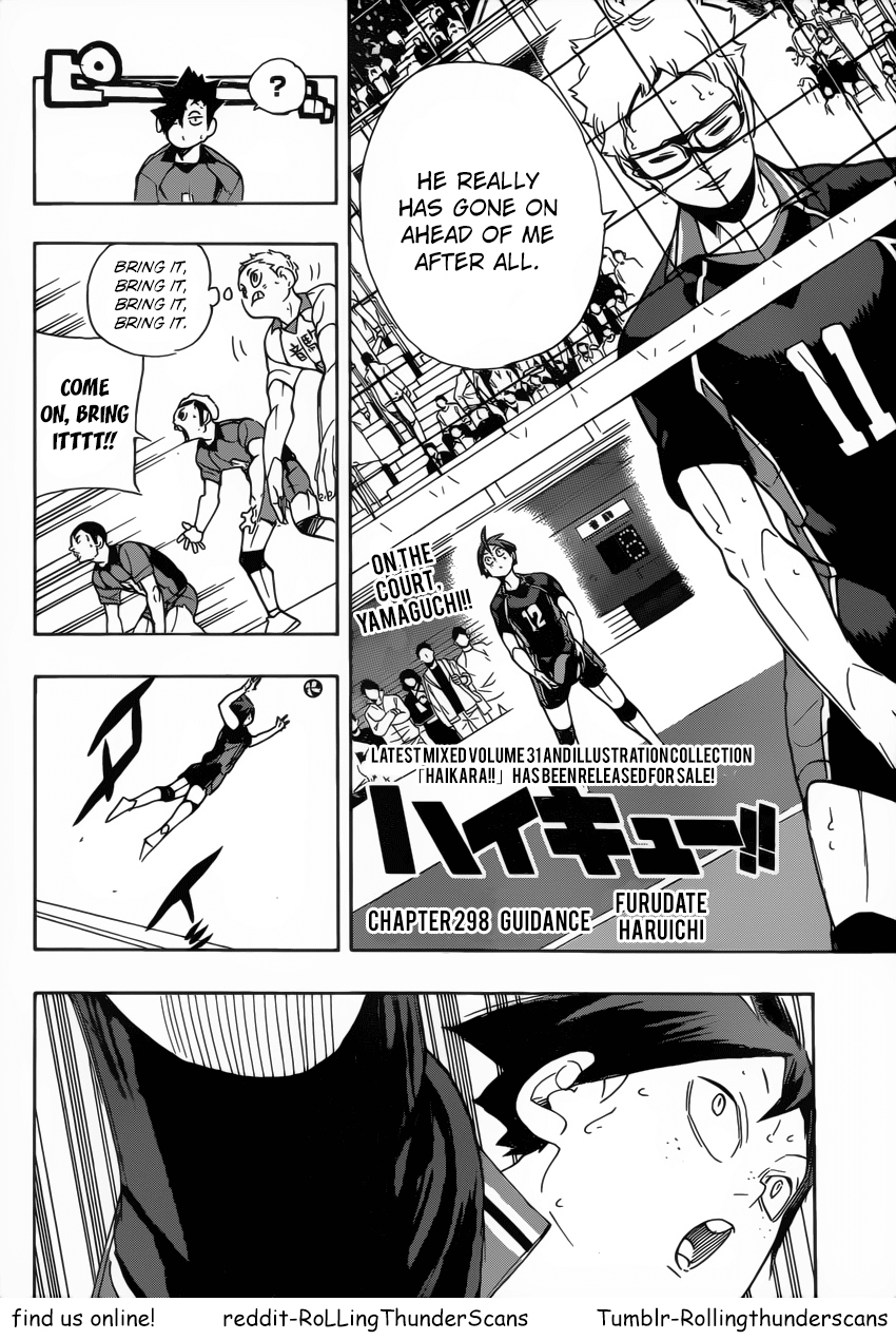 Haikyu!! Chapter 298 page 4 - Chapter 298: Guidance