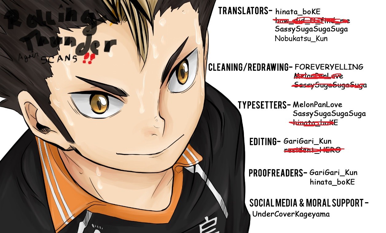 Haikyu!! Chapter 299 page 1 - Chapter 299: Order & Disarray
