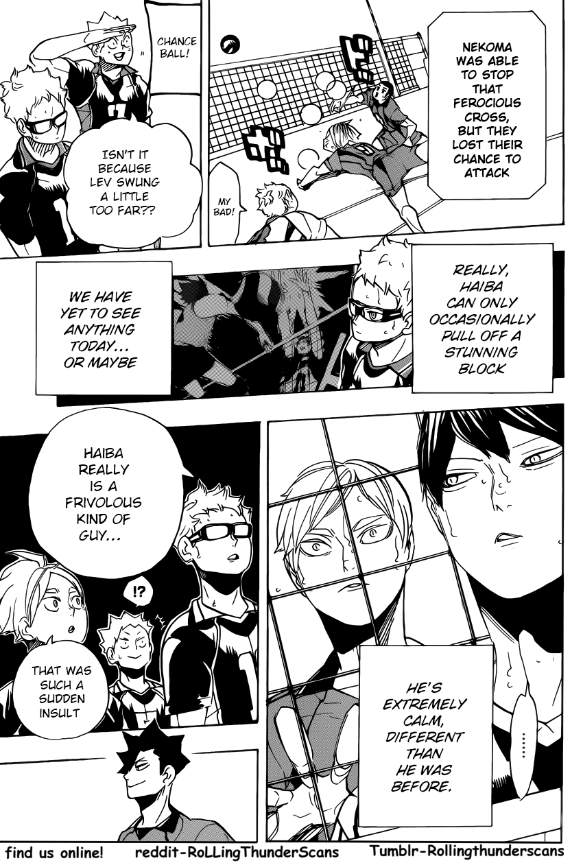 Haikyu!! Chapter 299 page 11 - Chapter 299: Order & Disarray