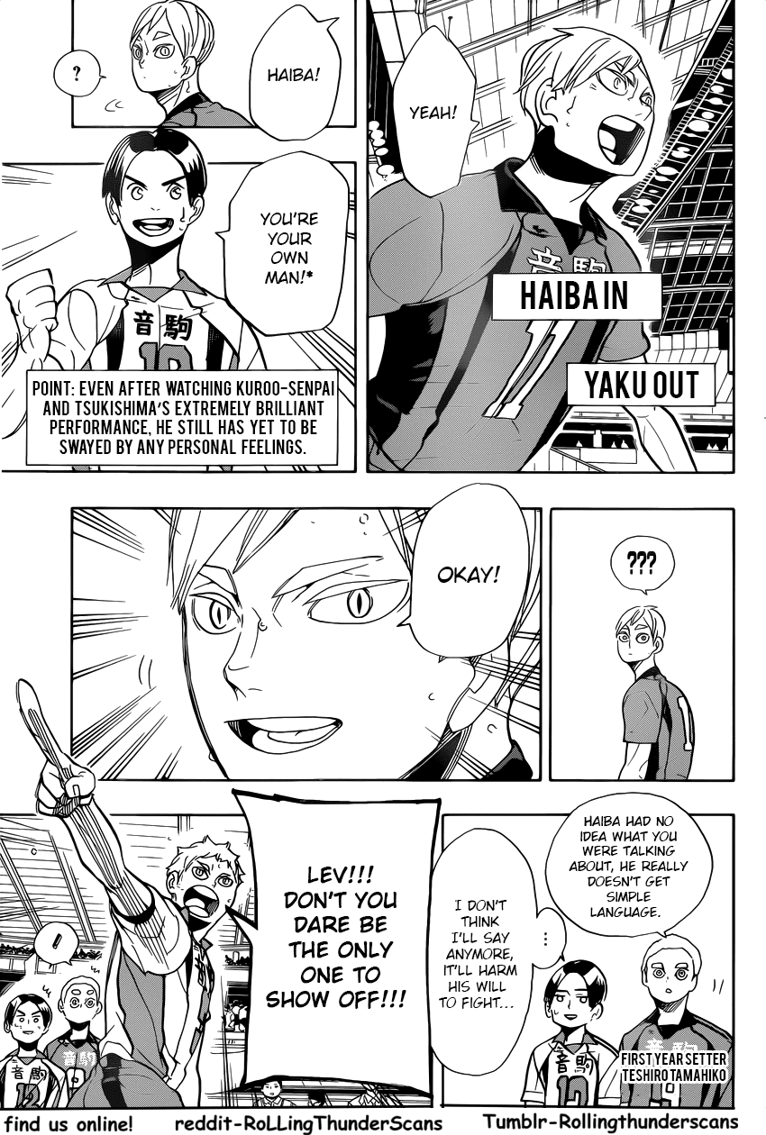 Haikyu!! Chapter 299 page 5 - Chapter 299: Order & Disarray