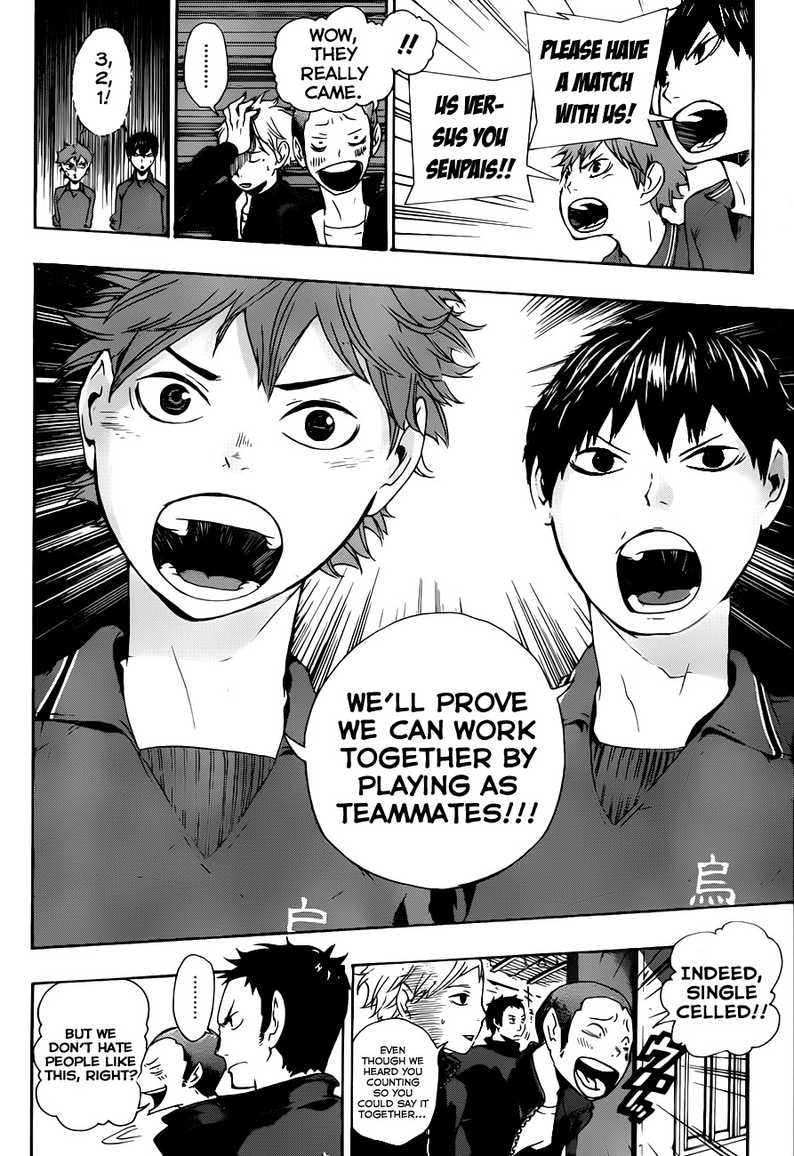 Haikyu!! Chapter 3 page 10 - Chapter 3: Single-Celled Organisms