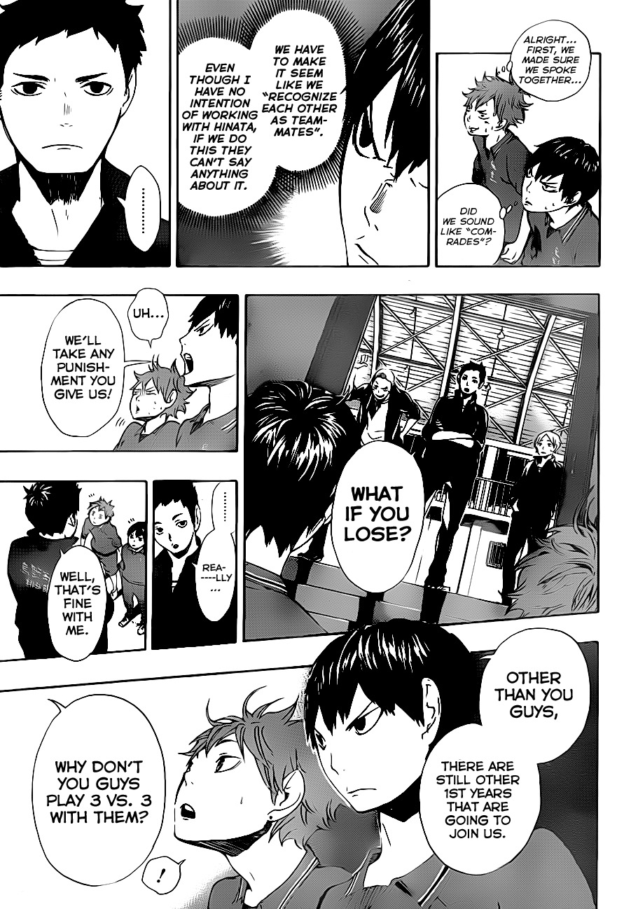 Haikyu!! Chapter 3 page 11 - Chapter 3: Single-Celled Organisms