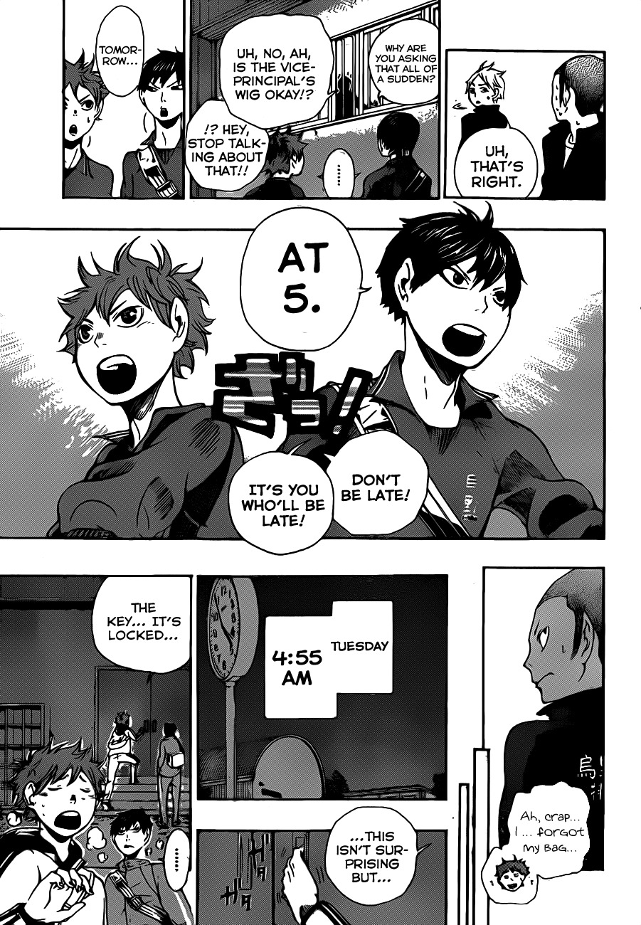 Haikyu!! Chapter 3 page 19 - Chapter 3: Single-Celled Organisms