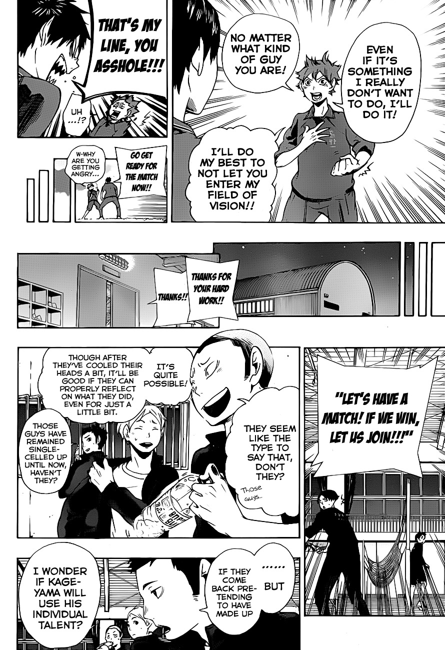 Haikyu!! Chapter 3 page 8 - Chapter 3: Single-Celled Organisms