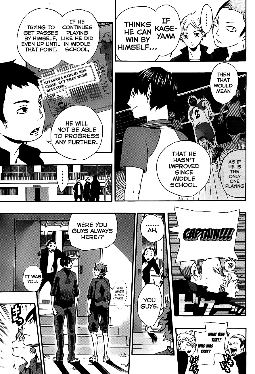 Haikyu!! Chapter 3 page 9 - Chapter 3: Single-Celled Organisms