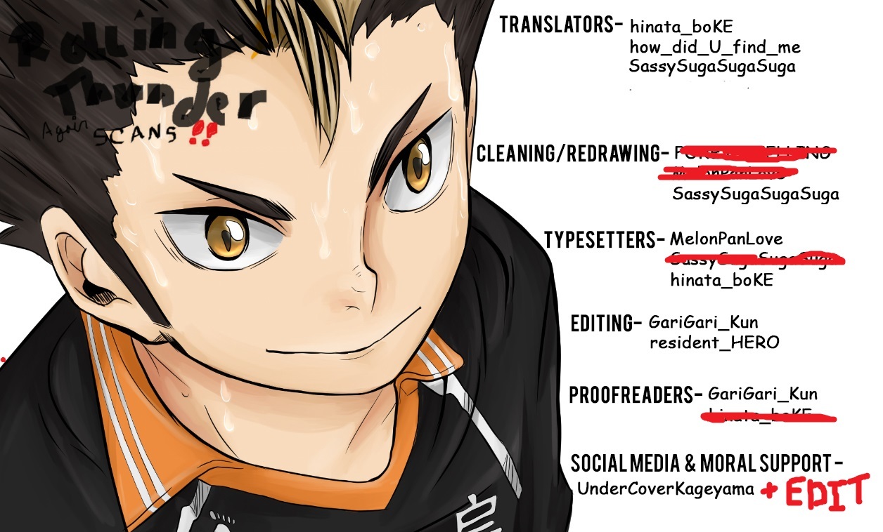 Haikyu!! Chapter 300 page 1 - Chapter 300: Adrenaline