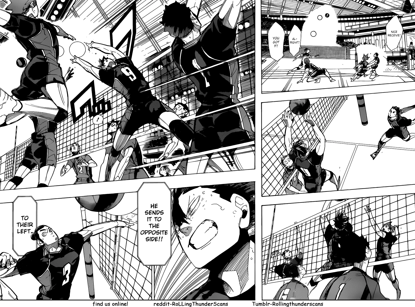 Haikyu!! Chapter 300 page 14 - Chapter 300: Adrenaline