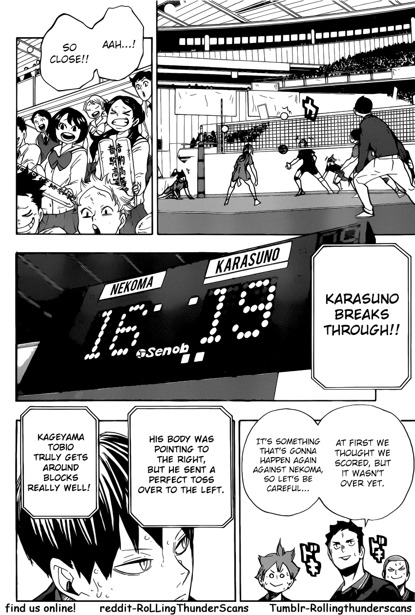 Haikyu!! Chapter 300 page 16 - Chapter 300: Adrenaline