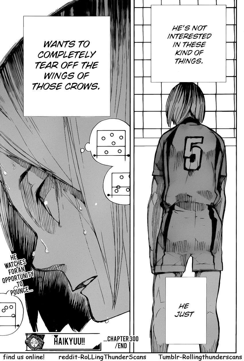 Haikyu!! Chapter 300 page 19 - Chapter 300: Adrenaline
