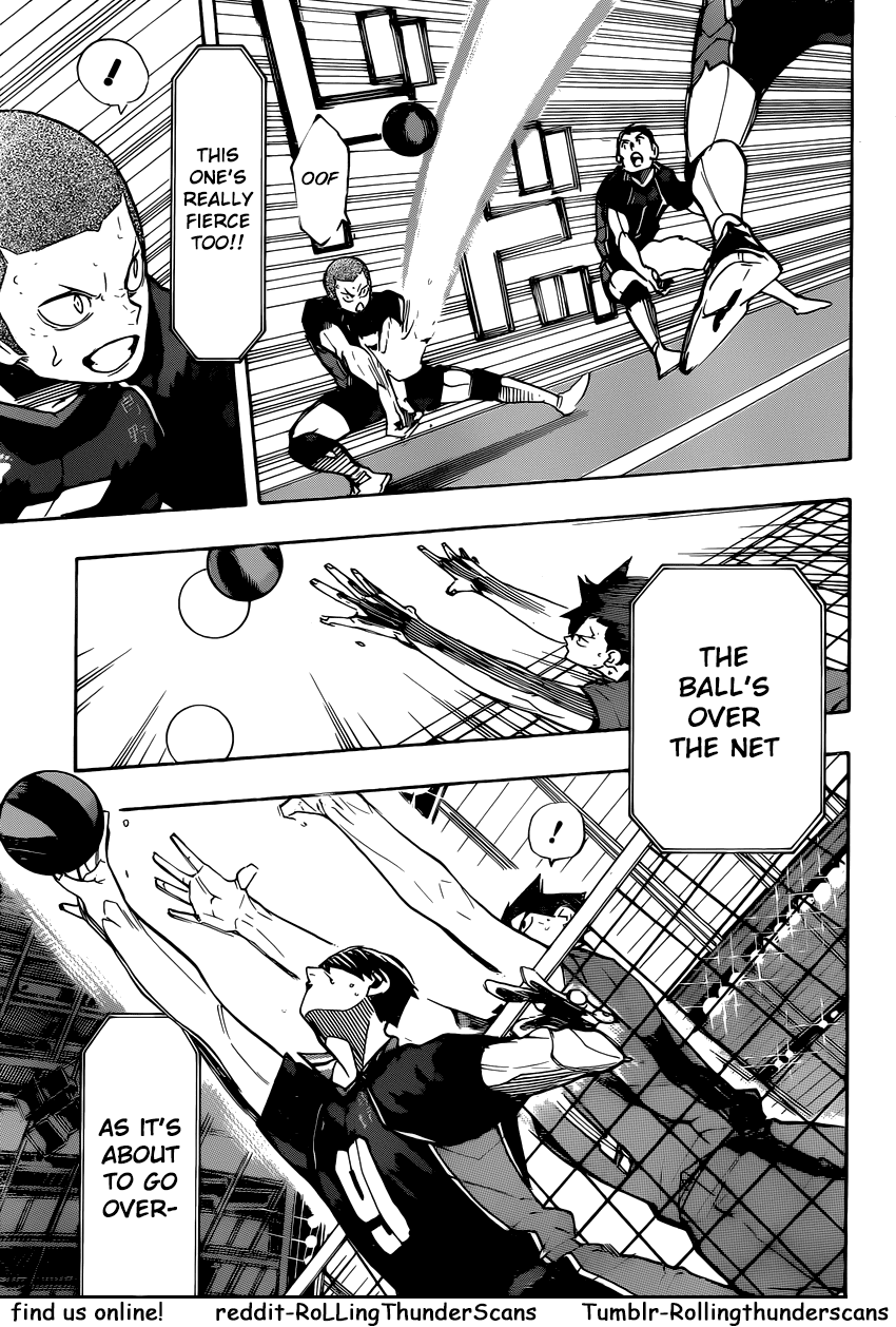 Haikyu!! Chapter 300 page 9 - Chapter 300: Adrenaline