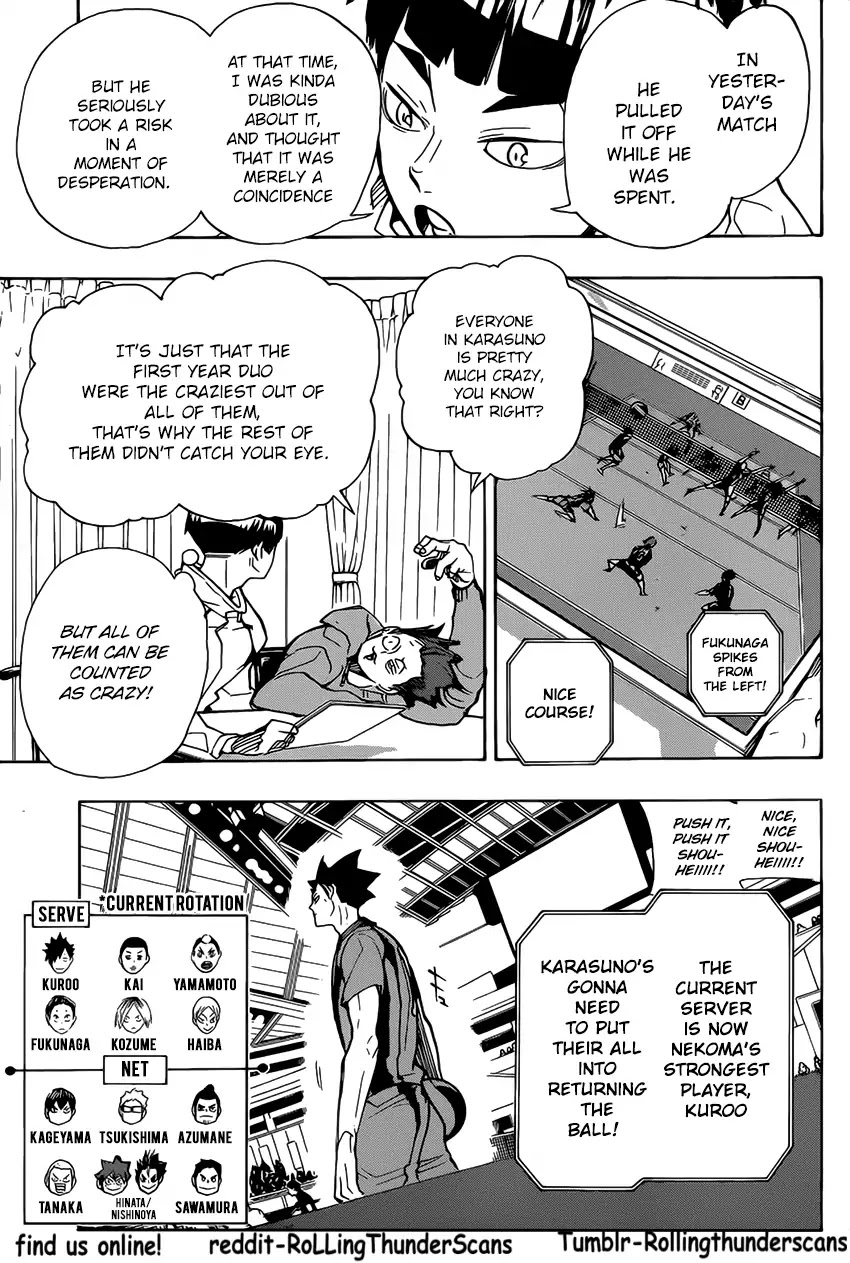 Haikyu!! Chapter 301 page 11 - Chapter 301: Step by Step