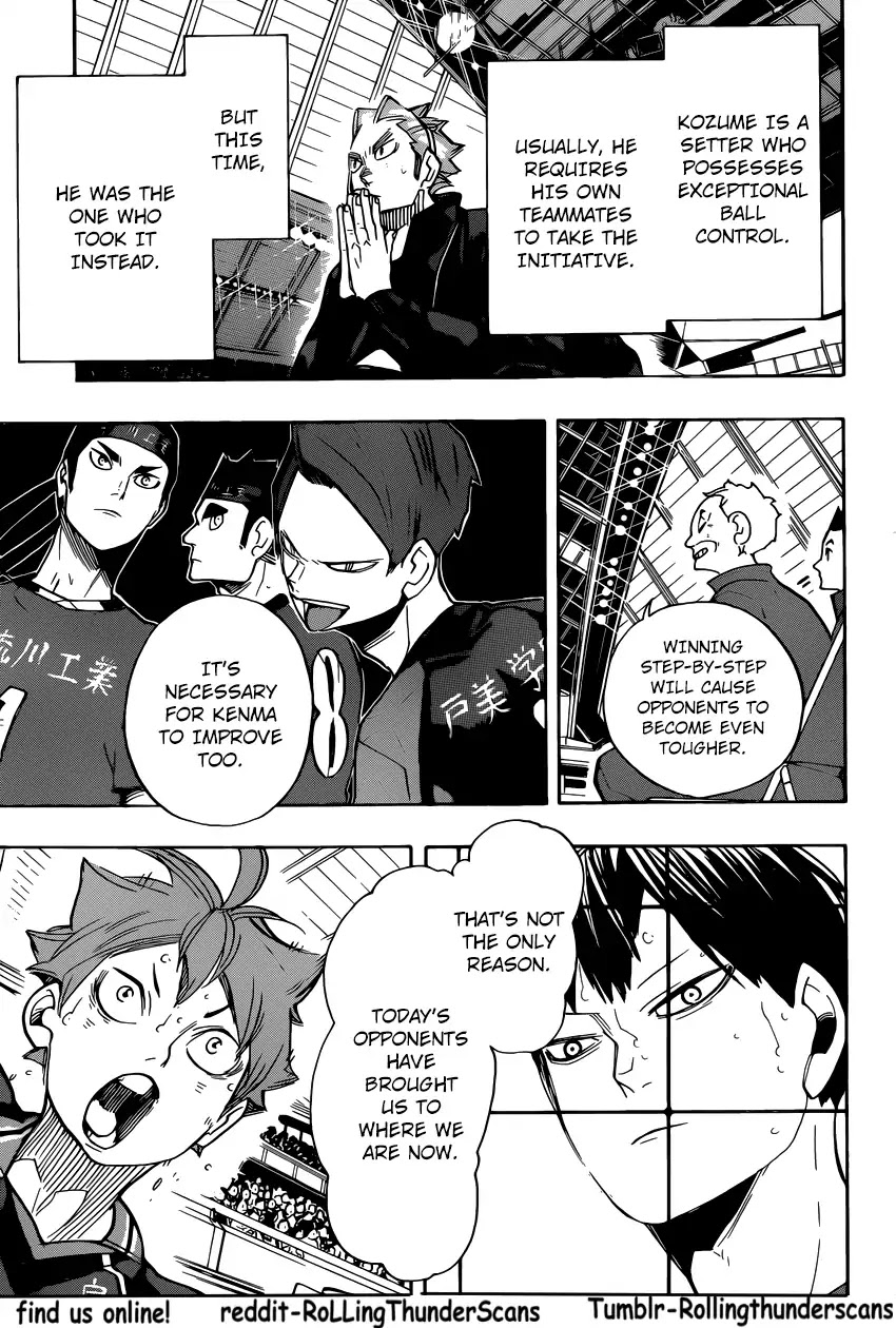Haikyu!! Chapter 301 page 18 - Chapter 301: Step by Step