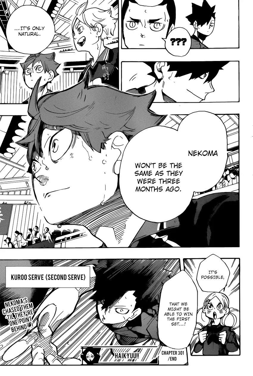 Haikyu!! Chapter 301 page 20 - Chapter 301: Step by Step