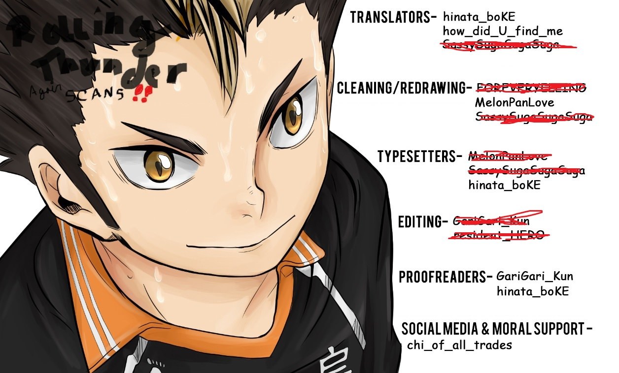 Haikyu!! Chapter 302 page 1 - Chapter 302: Cat's claws