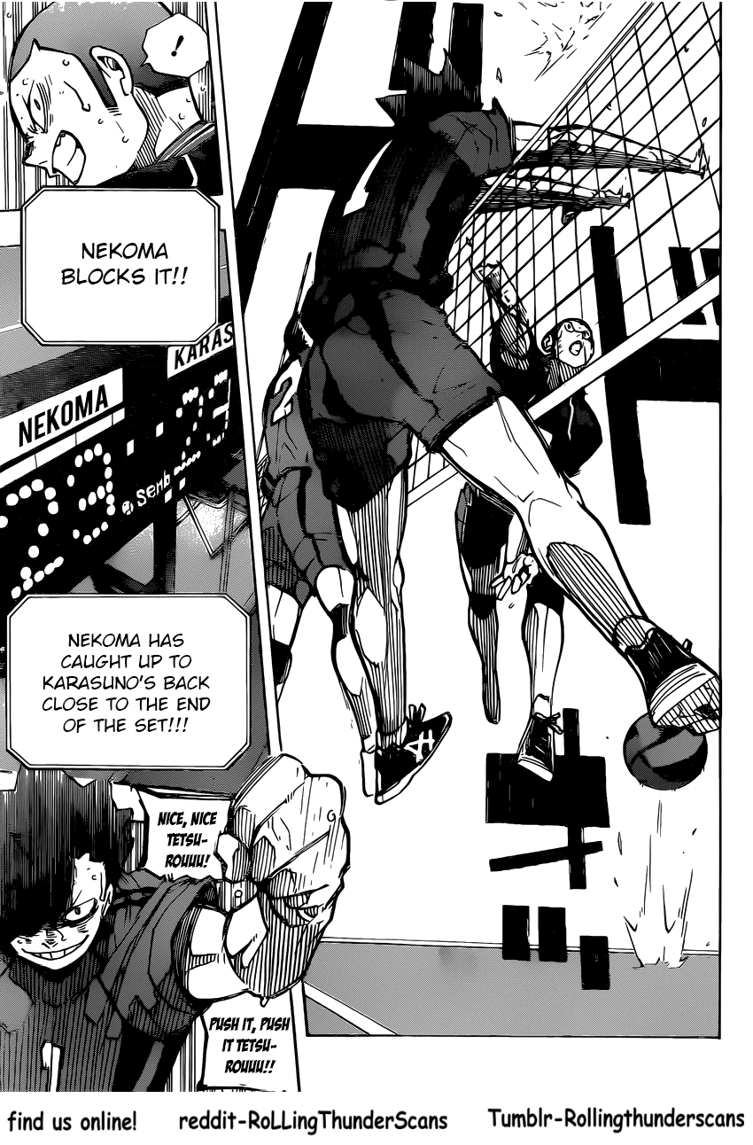 Haikyu!! Chapter 302 page 13 - Chapter 302: Cat's claws