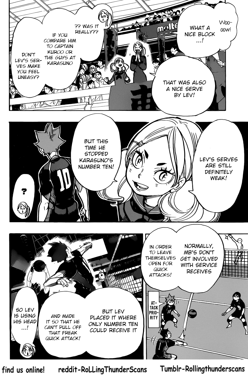 Haikyu!! Chapter 302 page 14 - Chapter 302: Cat's claws