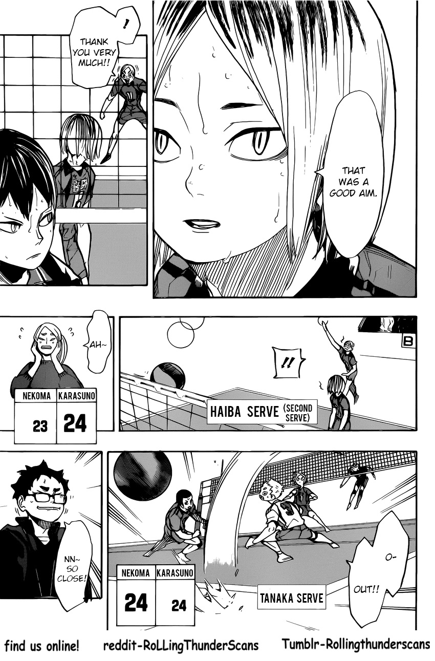 Haikyu!! Chapter 302 page 15 - Chapter 302: Cat's claws