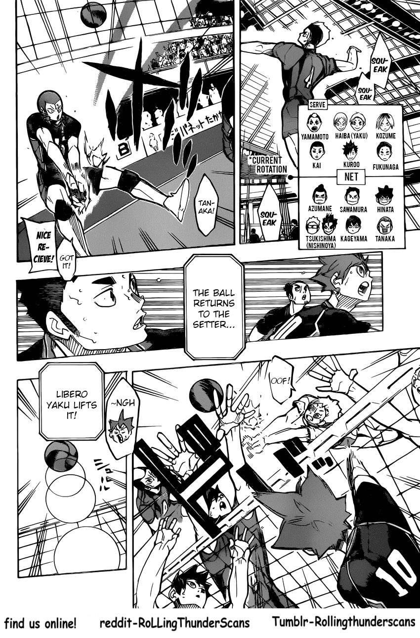 Haikyu!! Chapter 302 page 16 - Chapter 302: Cat's claws