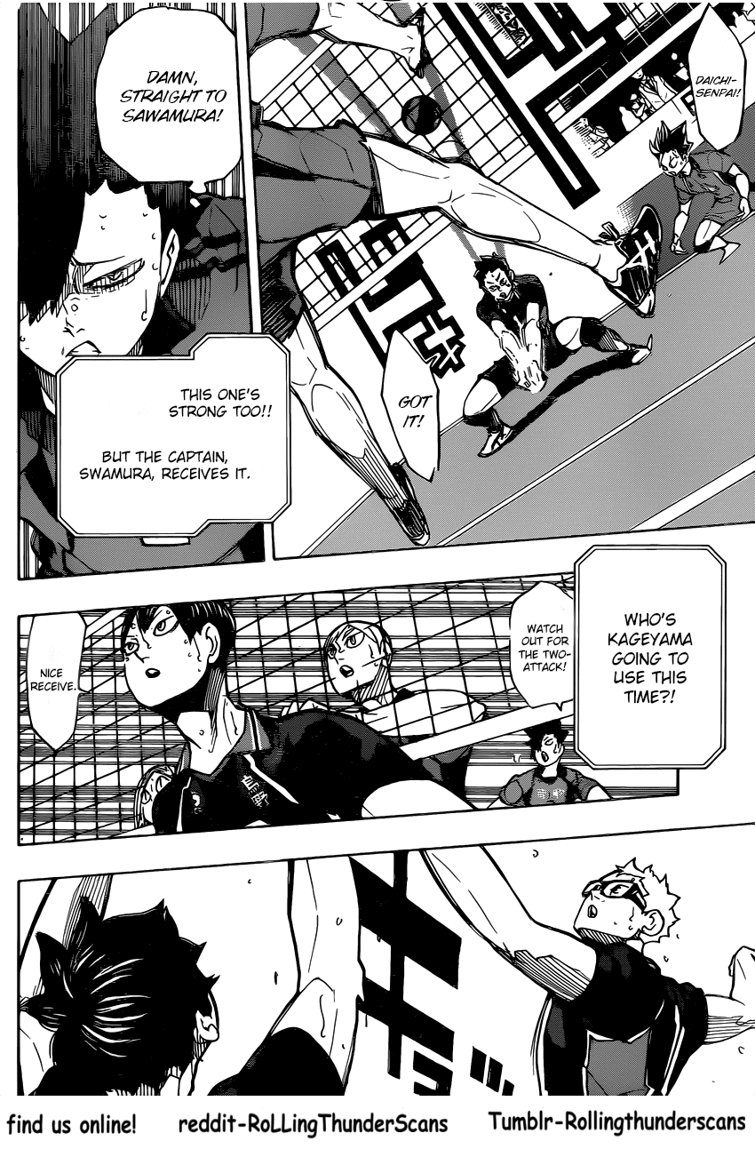 Haikyu!! Chapter 302 page 4 - Chapter 302: Cat's claws