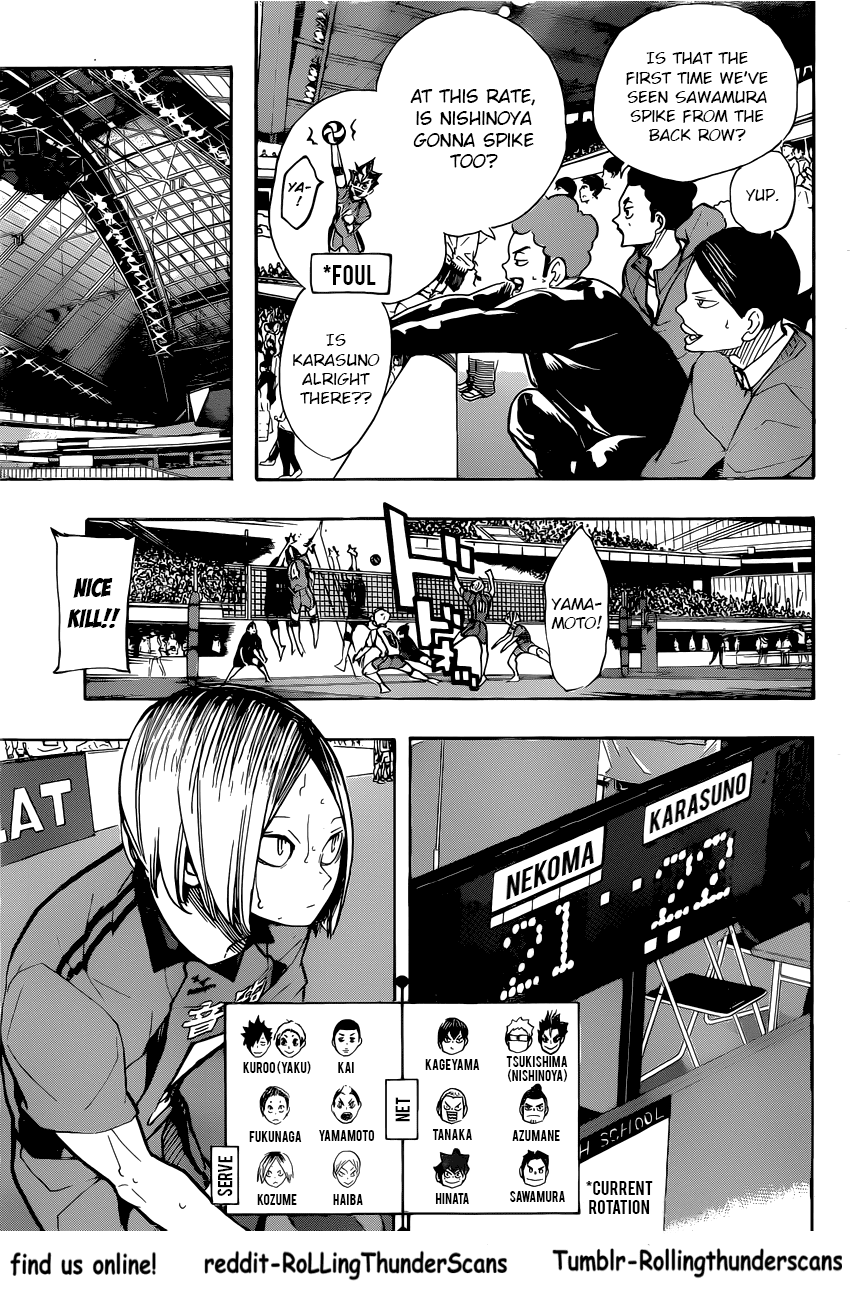 Haikyu!! Chapter 302 page 7 - Chapter 302: Cat's claws