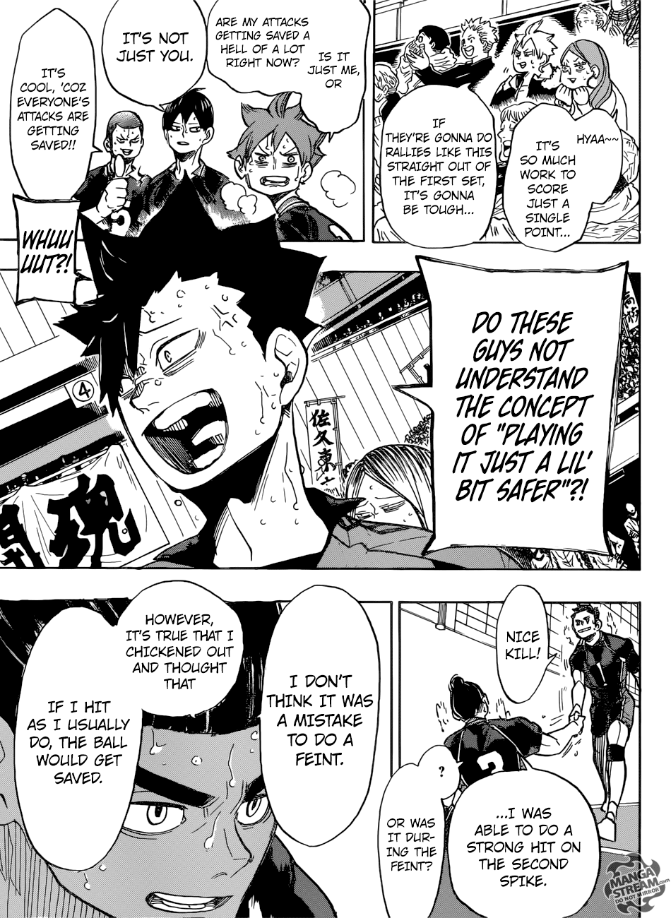 Haikyu!! Chapter 303 page 17 - Chapter 303