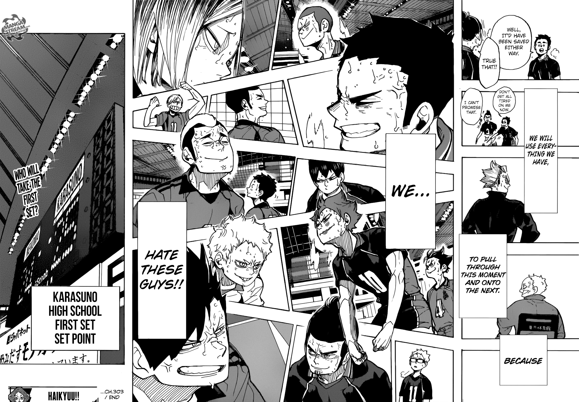 Haikyu!! Chapter 303 page 18 - Chapter 303