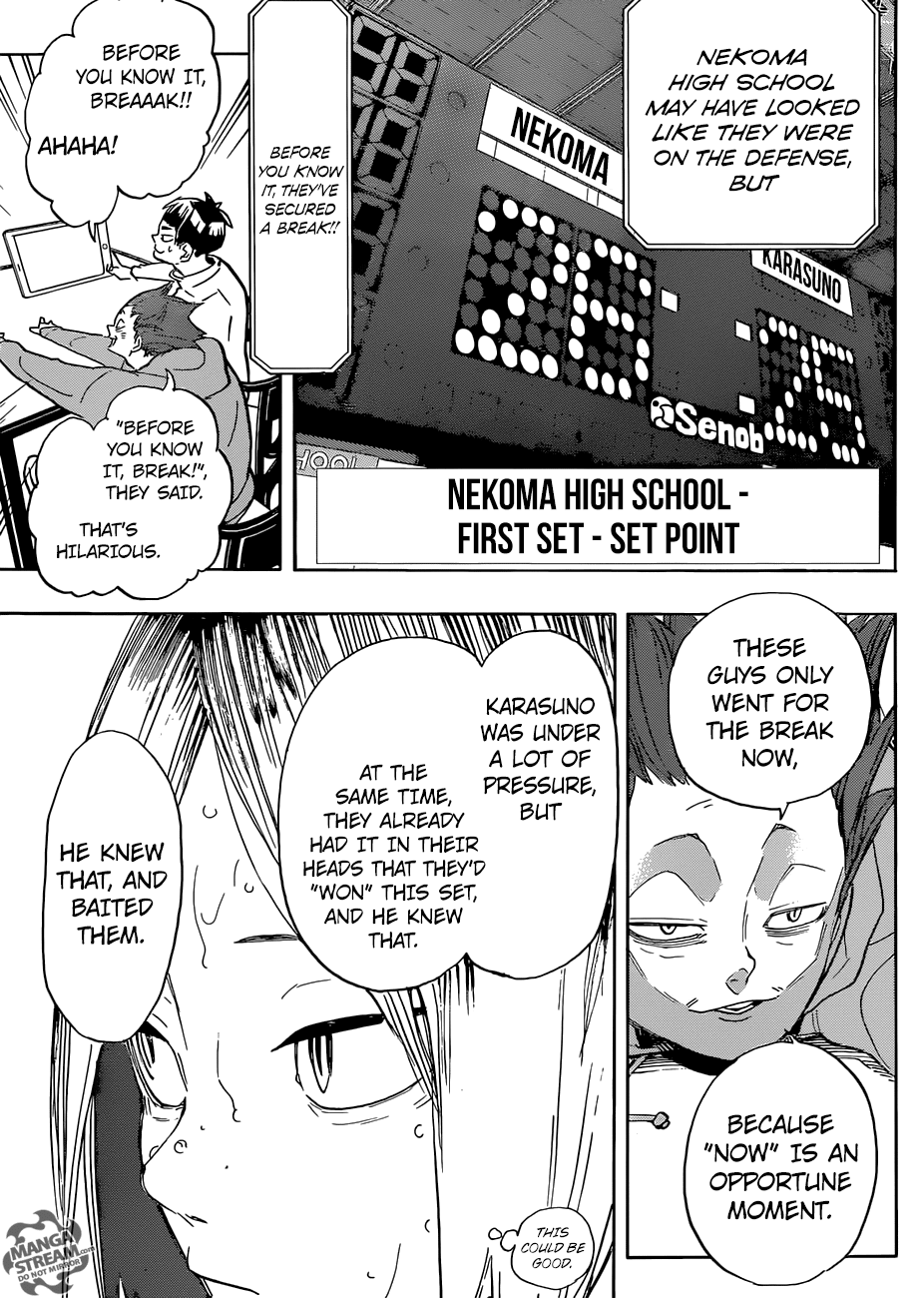 Haikyu!! Chapter 304 page 10 - Chapter 304