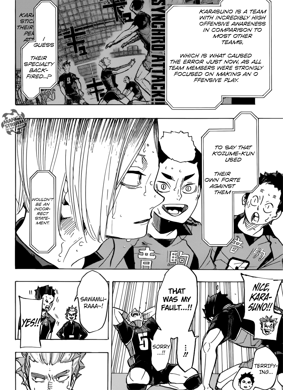Haikyu!! Chapter 304 page 18 - Chapter 304