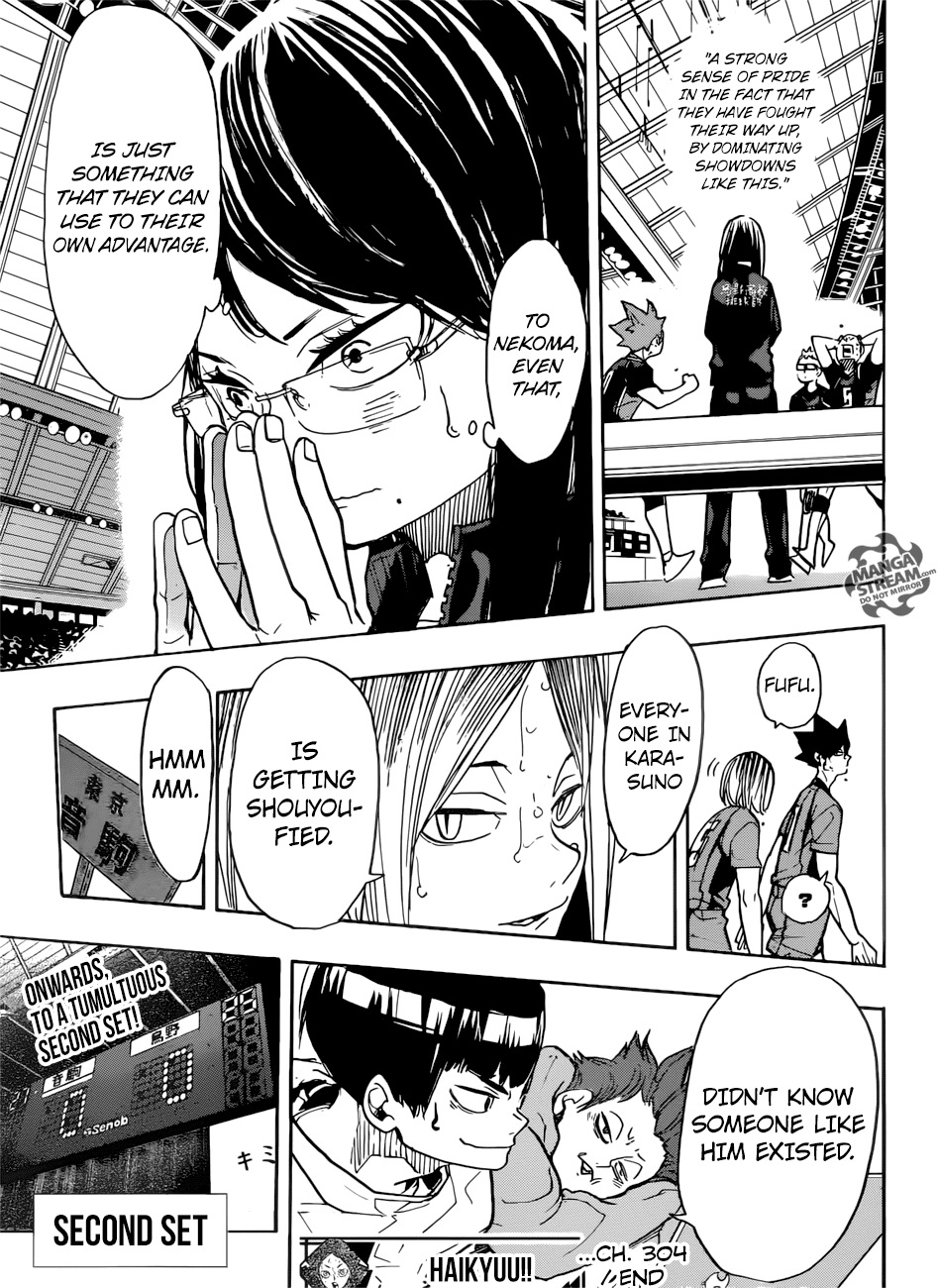 Haikyu!! Chapter 304 page 19 - Chapter 304