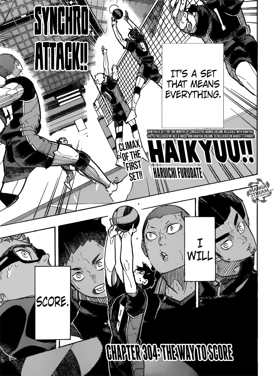 Haikyu!! Chapter 304 page 4 - Chapter 304