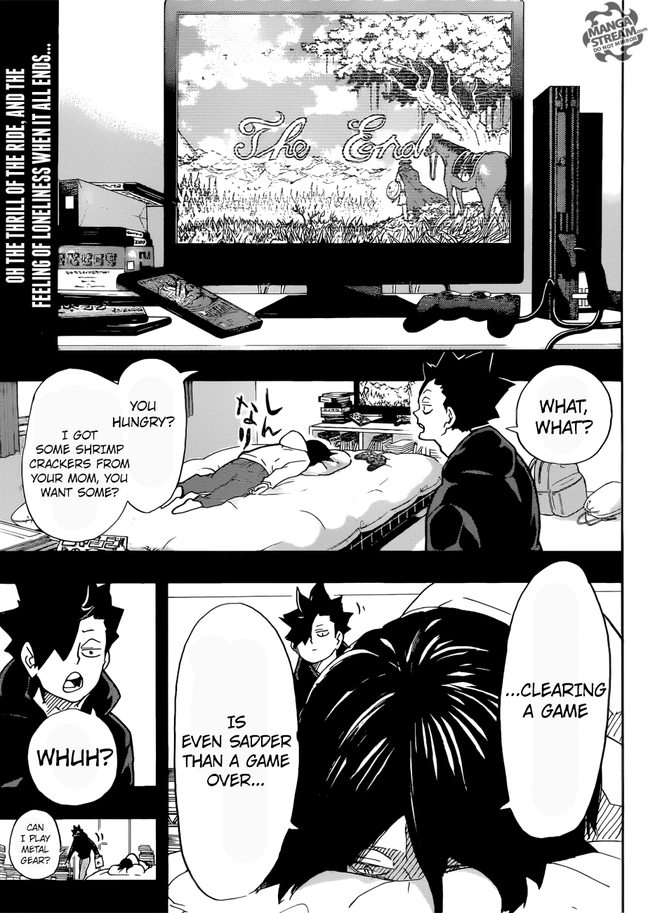 Haikyu!! Chapter 305 page 1 - Chapter 305