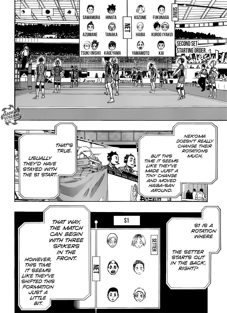 Haikyu!! Chapter 305 page 10 - Chapter 305